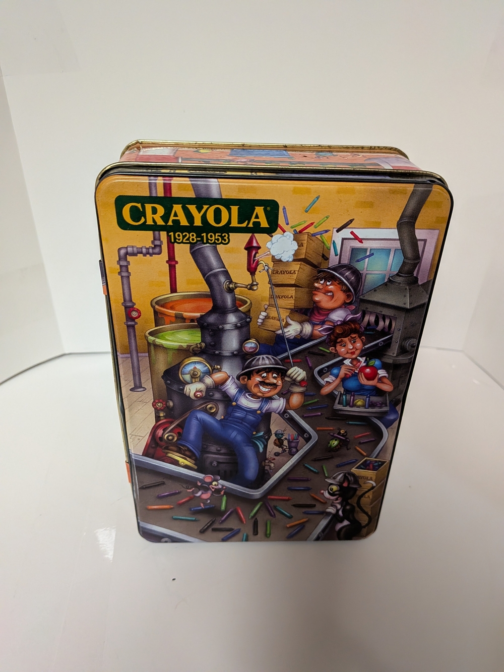 2003 Crayola Collectible Tin Set- 1928-1953